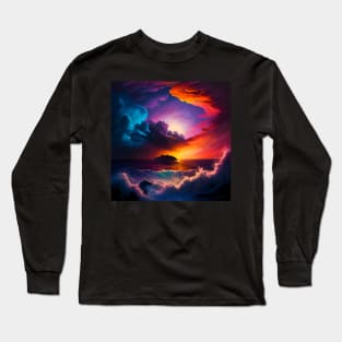 Oceanic Nebula Long Sleeve T-Shirt